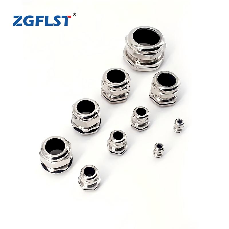 PG  Long Thread Type Nickel Plated Brass Cable Gland